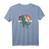 Einhorn reitet Dinosaurier Dino T-Rex T-Shirt – Lustiges Fantasy Design für Einhorn- und Dinosaurierliebhaber, perfekt als Geschenk für Kinder, Teenager und Erwachsene