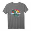 Einhorn reitet Dinosaurier Dino T-Rex T-Shirt – Lustiges Fantasy Design für Einhorn- und Dinosaurierliebhaber, perfekt als Geschenk für Kinder, Teenager und Erwachsene