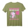 Bitte kein Neid gut aussehe - Lustiges HapPanda T-Shirt mit Einhornmotiv für Männer und Frauen