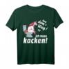 Aus dem Weg ich muss kacken - Lustiges Einhorn & Kackhaufen T-Shirt für Humor und Arbeitsspaß