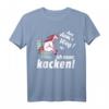 Aus dem Weg ich muss kacken - Lustiges Einhorn & Kackhaufen T-Shirt für Humor und Arbeitsspaß