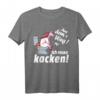 Aus dem Weg ich muss kacken - Lustiges Einhorn & Kackhaufen T-Shirt für Humor und Arbeitsspaß