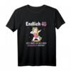 Lustiges Einhorn T-Shirt für den HapPanda Frauen - Party Outfit & Geschenkidee für humorvolle Damen