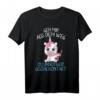 Geh mir aus dem Weg du unnötiger Sozialkontakt - Lustiges Einhorn T-Shirt mit Spruch für Freunde, Kollegen & Verwandte