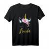 Frieda Namen Geschenk - Süßes Einhorn T-Shirt für Mädchen & Damen, Perfekt für Geburtstagsfeiern und Einhorn-Partys