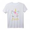 Frieda Namen Geschenk - Süßes Einhorn T-Shirt für Mädchen & Damen, Perfekt für Geburtstagsfeiern und Einhorn-Partys