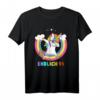 14. Geburtstag Einhorn Regenbogen T-Shirt - Lustiges Geburtstagsoutfit für Jungen und Mädchen zum 14. Geburtstag & Kindergeburtstag