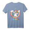 14. Geburtstag Einhorn Regenbogen T-Shirt - Lustiges Geburtstagsoutfit für Jungen und Mädchen zum 14. Geburtstag & Kindergeburtstag