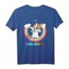 14. Geburtstag Einhorn Regenbogen T-Shirt - Lustiges Geburtstagsoutfit für Jungen und Mädchen zum 14. Geburtstag & Kindergeburtstag