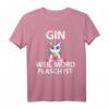 Witziges Gin Einhorn T-Shirt – Originelles Geschenk für Gin Liebhaber, Freunde & Familie mit Humor