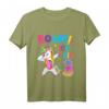 Kinder 3. Geburtstag Mädchen - Lustiges Tanzendes Einhorn T-Shirt als Geburtstagsgeschenk & Party Outfit
