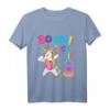 Kinder 3. Geburtstag Mädchen - Lustiges Tanzendes Einhorn T-Shirt als Geburtstagsgeschenk & Party Outfit