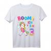 Kinder 3. Geburtstag Mädchen - Lustiges Tanzendes Einhorn T-Shirt als Geburtstagsgeschenk & Party Outfit