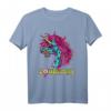 Gruseliges Zombiecorn Halloween T-Shirt - Lustiges Einhorn Zombie Kostüm für Kinder und Erwachsene, Last Minute Geschenkidee