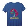 Gruseliges Zombiecorn Halloween T-Shirt - Lustiges Einhorn Zombie Kostüm für Kinder und Erwachsene, Last Minute Geschenkidee