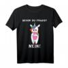Bevor Du fragst Nein T-Shirt - Sarkastisches Einhorn Shirt für Miesepeter, Misanthropen & Ironiefans als humorvolle Geschenkidee