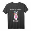 Bevor Du fragst Nein T-Shirt - Sarkastisches Einhorn Shirt für Miesepeter, Misanthropen & Ironiefans als humorvolle Geschenkidee