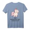T-Shirt 'Man Widerspricht dem Einhorn nicht' von NICI - Lustiges Einhorn Design, klassisch geschnitten, hochwertig, perfekt für Einhorn Fans