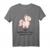 T-Shirt 'Man Widerspricht dem Einhorn nicht' von NICI - Lustiges Einhorn Design, klassisch geschnitten, hochwertig, perfekt für Einhorn Fans