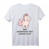 T-Shirt 'Man Widerspricht dem Einhorn nicht' von NICI - Lustiges Einhorn Design, klassisch geschnitten, hochwertig, perfekt für Einhorn Fans