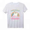 Heute Ist Einhörner Und Regenbogen Tag - Lustiges Einhorn T-Shirt für Mädchen, perfekt als Geburtstagsgeschenk oder zu besonderen Anlässen