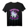 Kinder Tschüss Kindergarten Einhorn T-Shirt - Glitzerndes Abschiedssymbol für den Schulstart, Mädchen Geschenk 2021