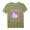 Kinder Tschüss Kindergarten Einhorn T-Shirt - Glitzerndes Abschiedssymbol für den Schulstart, Mädchen Geschenk 2021