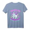 Kinder Tschüss Kindergarten Einhorn T-Shirt - Glitzerndes Abschiedssymbol für den Schulstart, Mädchen Geschenk 2021