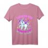 Kinder Tschüss Kindergarten Einhorn T-Shirt - Glitzerndes Abschiedssymbol für den Schulstart, Mädchen Geschenk 2021