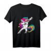 Dabbing Unicorn Shirt - Süßes Einhorn T-Shirt für Mädchen und Erwachsene, Perfektes Geschenk für Einhorn-Fans
