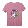 Dabbing Unicorn Shirt - Süßes Einhorn T-Shirt für Mädchen und Erwachsene, Perfektes Geschenk für Einhorn-Fans