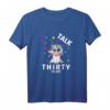 Einhorn T-Shirt für 30-Jährige Frauen - Trendiges Geschenk zum Geburtstag mit Sonnenbrille, perfekt für Freunde, Partner und Töchter