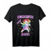 Einhorn Geburtstag T-Shirt für 12 Jahre Mädchen - Einzigartig seit 2011, Süßes Geschenk für Prinzessinnen & Geburtstagskinder
