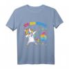 Kinder 6 Geburtstag T-Shirt Mädchen & Jungen mit Einhorn - Originelles Geburtstagsoutfit für die Party, Schule & Schulklasse