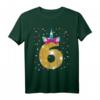 Einhorn T-Shirt zum 6. Geburtstag für Mädchen – Perfekte Geschenkidee für Enkelin, Nichte und Tochter
