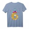 Einhorn T-Shirt zum 6. Geburtstag für Mädchen – Perfekte Geschenkidee für Enkelin, Nichte und Tochter