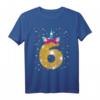 Einhorn T-Shirt zum 6. Geburtstag für Mädchen – Perfekte Geschenkidee für Enkelin, Nichte und Tochter