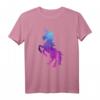 Fantasy Tierliebhaber Mädchen Geschenk Galaxie Einhorn T-Shirt – Magisches Fabelwesen für Weihnachten & Geburtstag