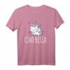 Lustiges HapPanda Herz Einhorn T-Shirt mit italienischem Zitat – Ideale Geschenkidee für Italien-Liebhaber, Reisen & Anlässe
