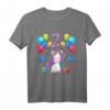 Kinder Geburtstagsshirt für 2 Jahre Mädchen - Rosa Einhorn Geburtstags T-Shirt für Prinzessinnen & Kindergeburtstag