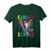 Kinder Einschulung T-Shirt mit Einhorn, Schultüte & Herz - Perfektes Geschenk für den ersten Schultag 2023