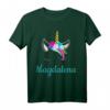 Buntes Einhorn Magdalena T-Shirt – Perfektes Geschenk für Mädchen, Damen & Einhorn-Liebhaber zum HapPanda & Einhorn-Party