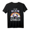 Ich Bin klein Aber Scheiss gefährlich - Lustiges Einhorn T-Shirt für Frauen als Geschenkidee für Freundinnen und Einhorn-Fans