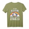 Ich Bin klein Aber Scheiss gefährlich - Lustiges Einhorn T-Shirt für Frauen als Geschenkidee für Freundinnen und Einhorn-Fans