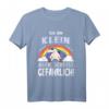 Ich Bin klein Aber Scheiss gefährlich - Lustiges Einhorn T-Shirt für Frauen als Geschenkidee für Freundinnen und Einhorn-Fans