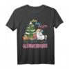 Weinhorn Einhorn Geschenkidee zu Weihnachten - Originelles Glühweinhorn T-Shirt für Weinliebhaberinnen und Einhorn-Fans