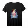 Einhorn Bücherwurm - Believe In Yourself T-Shirt für Leseratten, Bücherfans und die ganze Familie