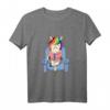 Einhorn Bücherwurm - Believe In Yourself T-Shirt für Leseratten, Bücherfans und die ganze Familie
