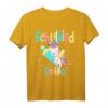 Schulkind Emilia Einhorn T-Shirt - Personalisierte Einschulungsgeschenke für Mädchen zum Schulanfang 2023