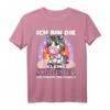 Ich bin die Kleine Schwester T-Shirt mit Einhorn Motiv – Lustiges Geschwister-Shirt für Mädchen und junge Schwestern